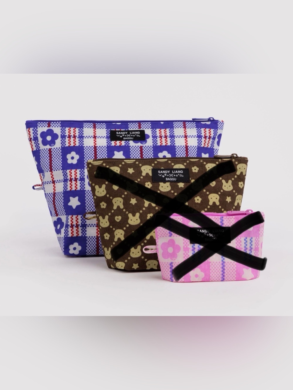 BAGGU X Sandy Liang Large Go Pouch❤️